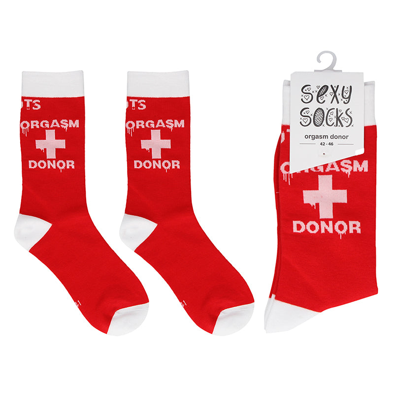 Shots Socks Orgasm Donor M/l