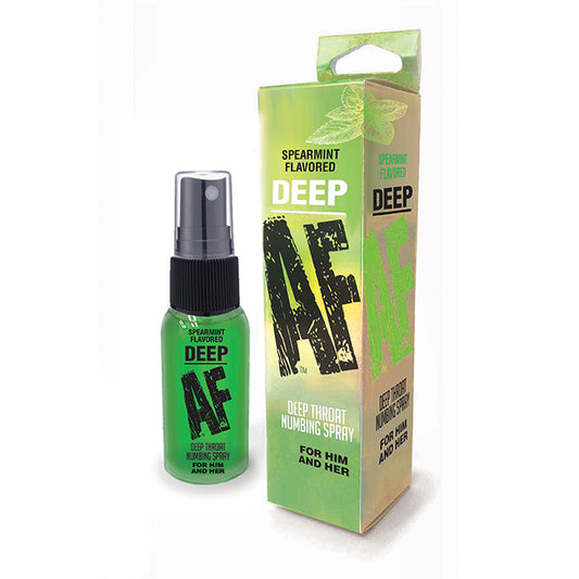 Deep Af - Spearmint Flavored Deep Throat Spray -  1 Oz