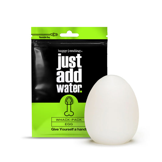 Happy Ending Just Add Water Self-lubricating Whack Pack - Egg