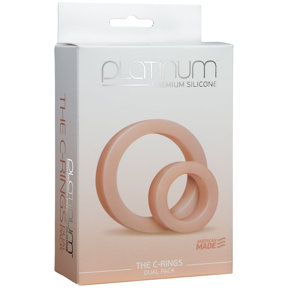 Platinum Premium Silicone The C Rings White 3940