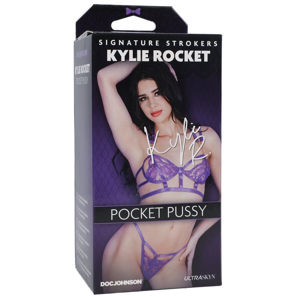 Signature Strokers Kylie Rocket Ultraskyn Pocket Pussy Vanilla 