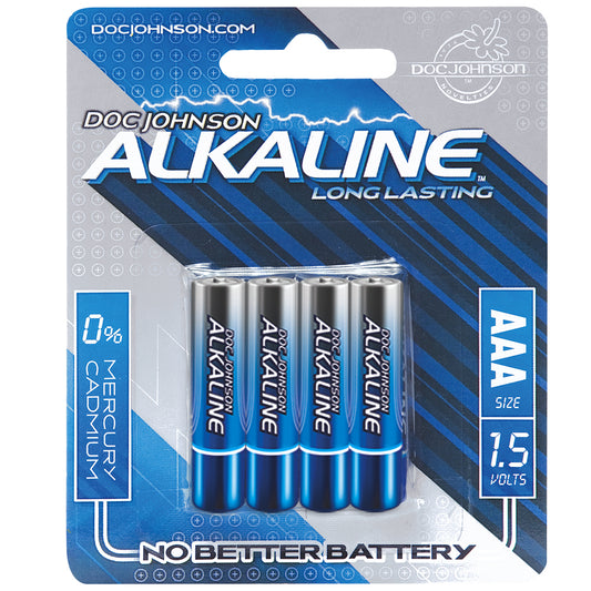 Doc Johnson Alkaline Batteries - AAA 4 Pack