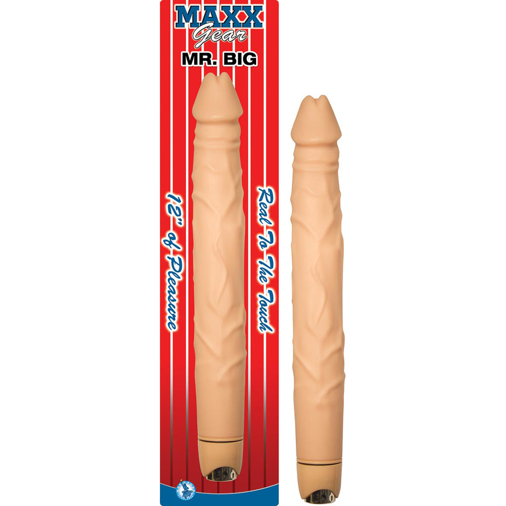 Maxx Gear Mr Big Beige Realistic Vibrator –