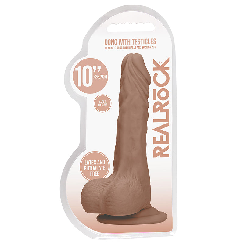 Real Rock Realistic Dildo 10 Tan