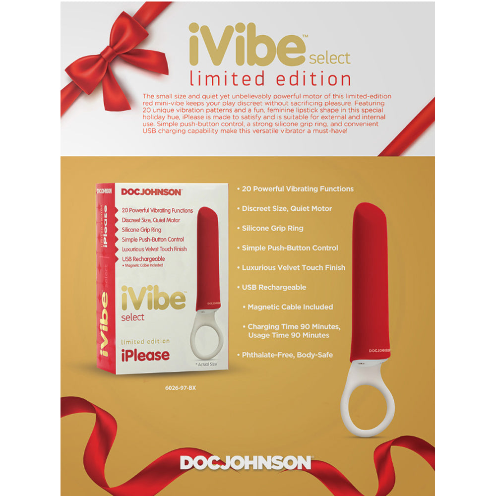 Ivibe Select Iplease Limited Edition Red