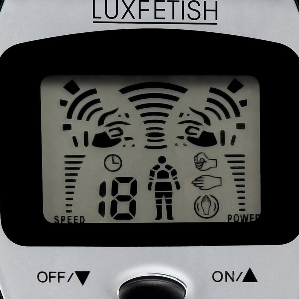 Lux Fetish Electro-stim Kit With Stimulating Pads