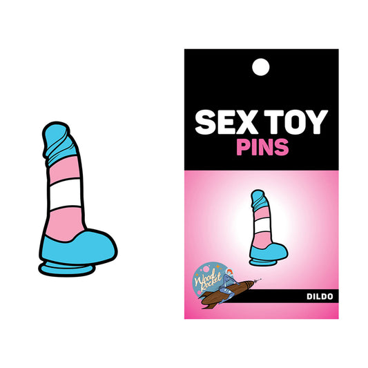 Sex Toy Pin Trans Flag Dildo