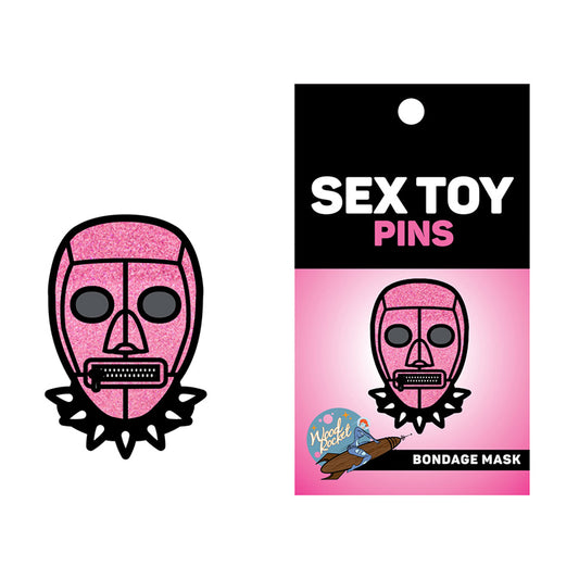 Sex Toy Pin Pink Bondage Mask