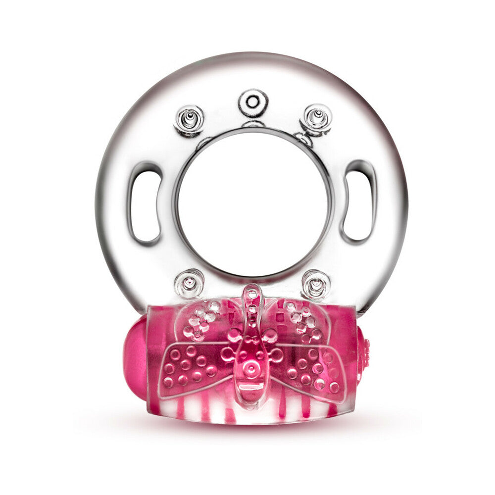 Play With Me - Arouser Vibrating C-ring - Pink