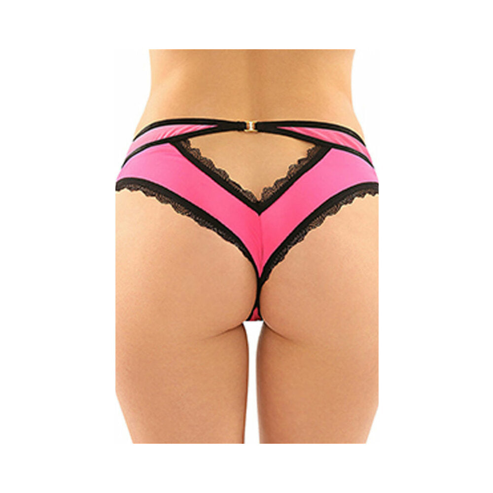 Dahlia Cheeky Hipster Panty S/M Pink