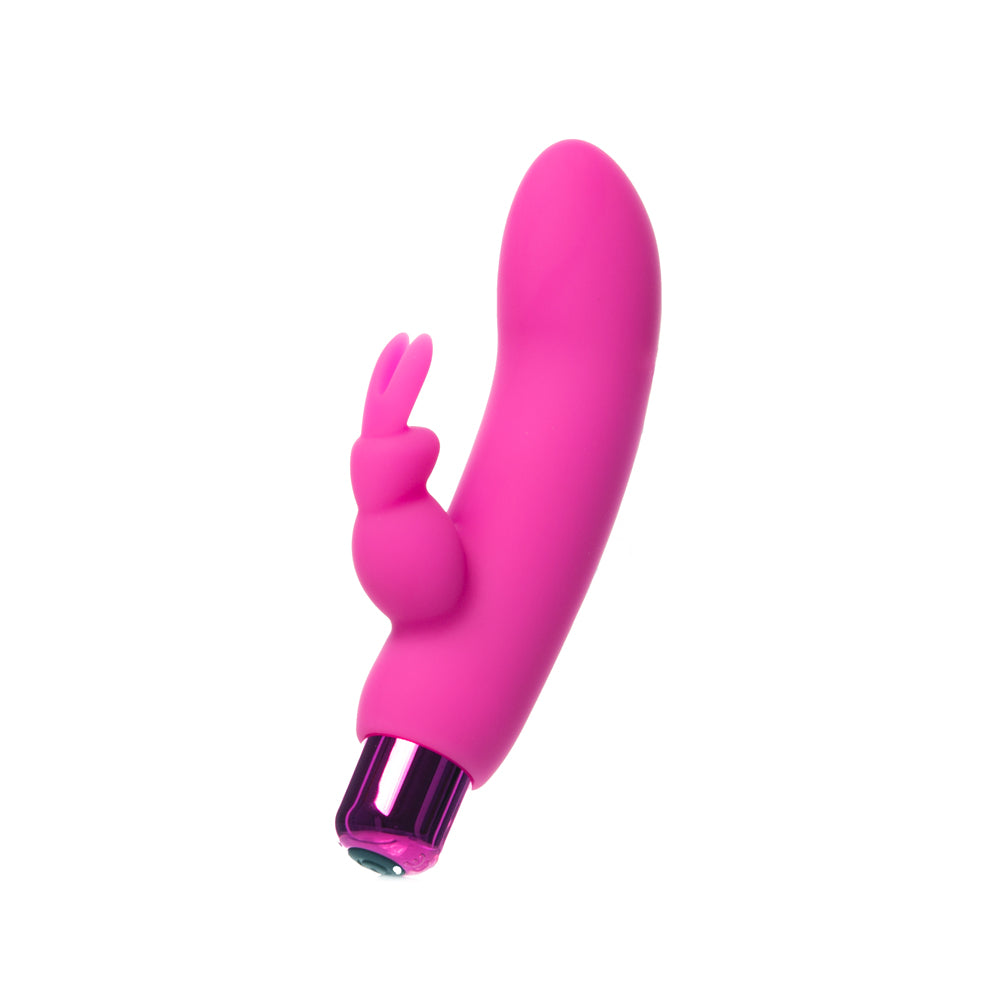 Alices Bunny Rechargeable Bullet With Removable Rabbit Sleeve Pink