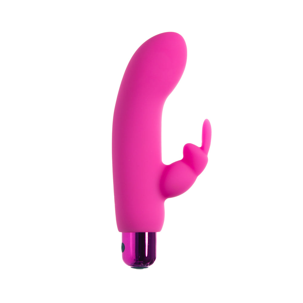 Alices Bunny Rechargeable Bullet With Removable Rabbit Sleeve Pink