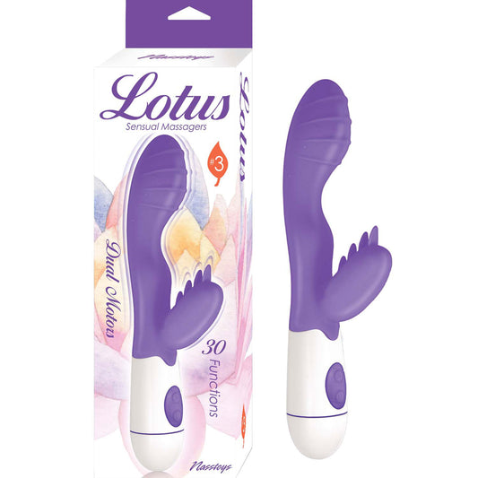 Lotus Sensual Massagers #3 Purple