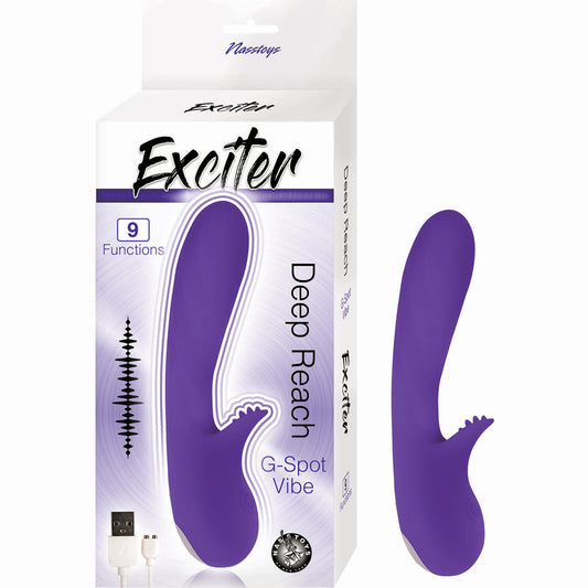 Exciter Deep Reach G-Spot Vibe Purple