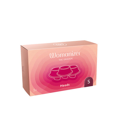 Womanizer Premium & Classic Heads Bordeaux Small Pack Of 3
