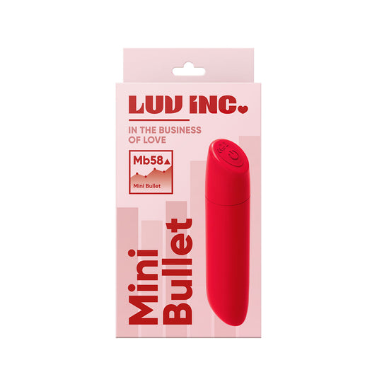 Love Lab Mb58 Mini Bullet Silicone Red