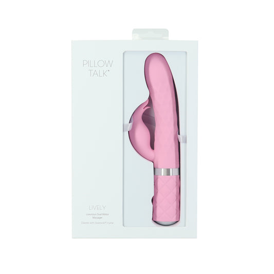 Pillow Talk Lively Dual Stimulator Pink