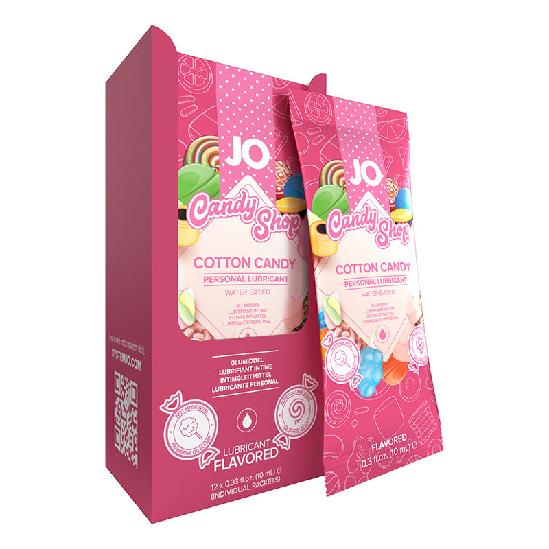 Jo Candy Shop Cotton Candy 12-foil Pack 10 Ml