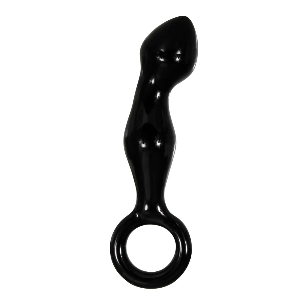 Adam & Eve Adam's Glass Prostate Massager - Black