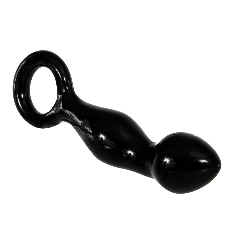 Adam & Eve Adam's Glass Prostate Massager - Black