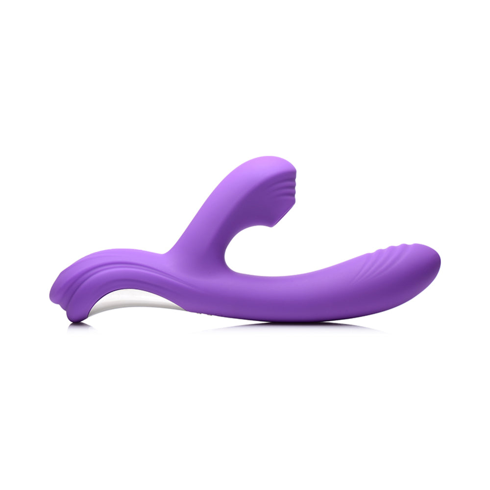 Power Bunny Shivers Suction Dual Stimulator Purple