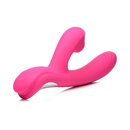 Power Bunny Shudders Suction Vibe Silicone Rechargeable Red