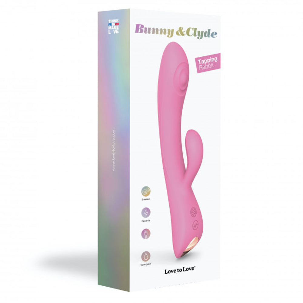 Bunny & Clyde Dual Stimulator Pink Passion