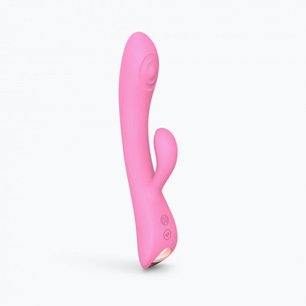 Bunny & Clyde Dual Stimulator Pink Passion