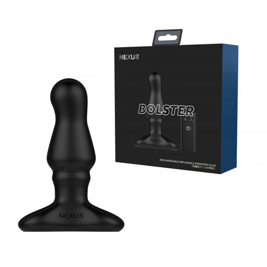 Nexus Bolster Butt Plug With Inflatable Tip