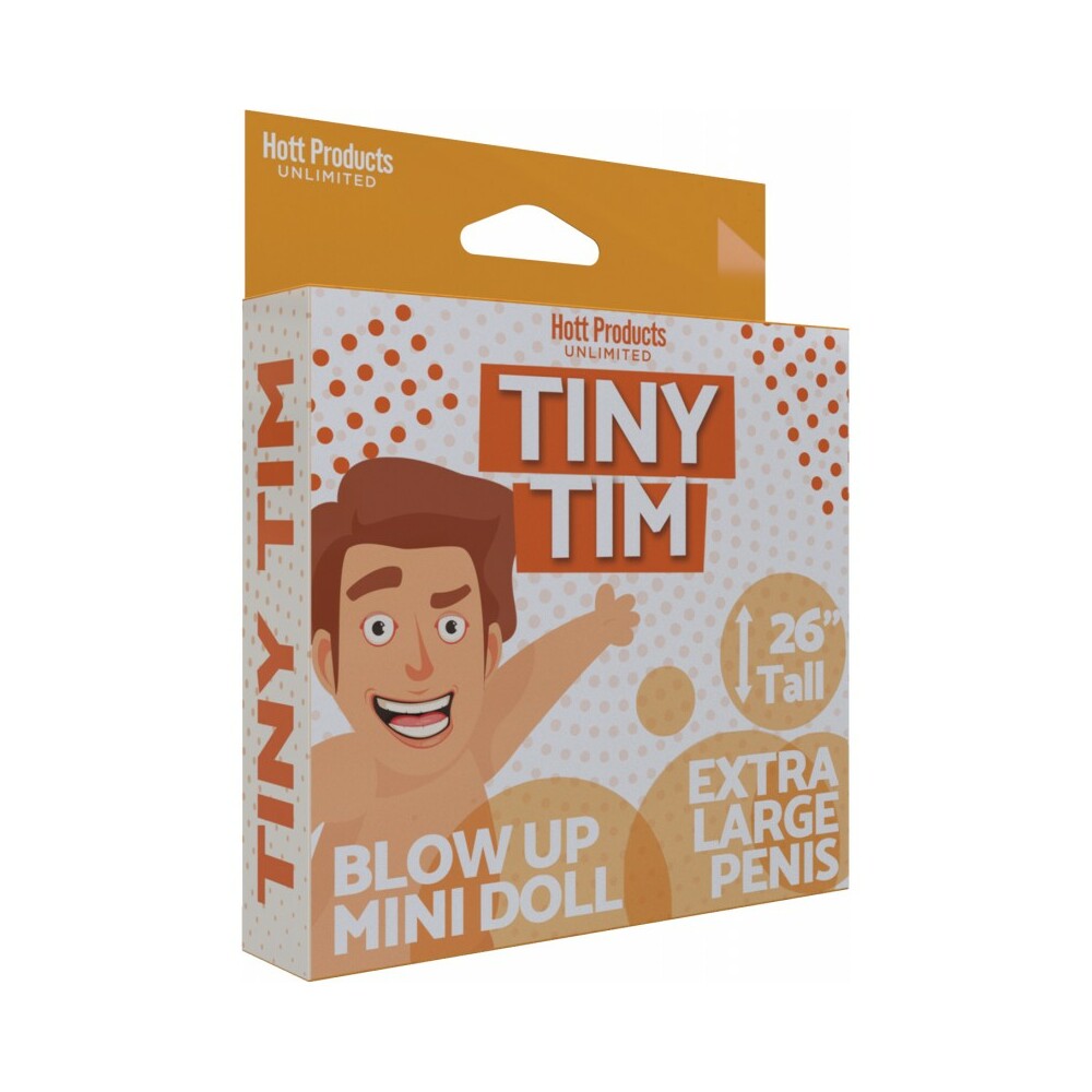 Tiny Tim Blow Up Party Doll