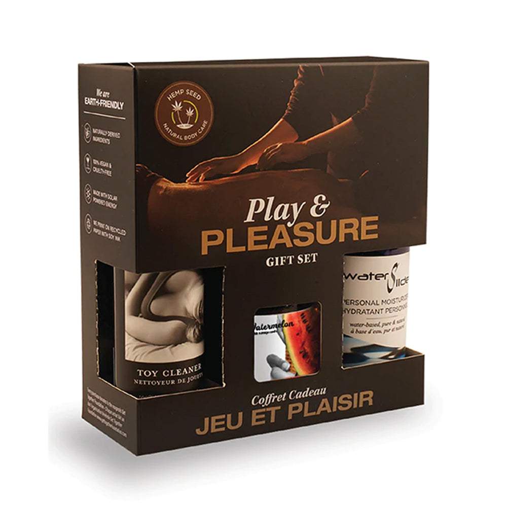 Earthly Body Play & Pleasure Gift Set - Asst. Watermelon