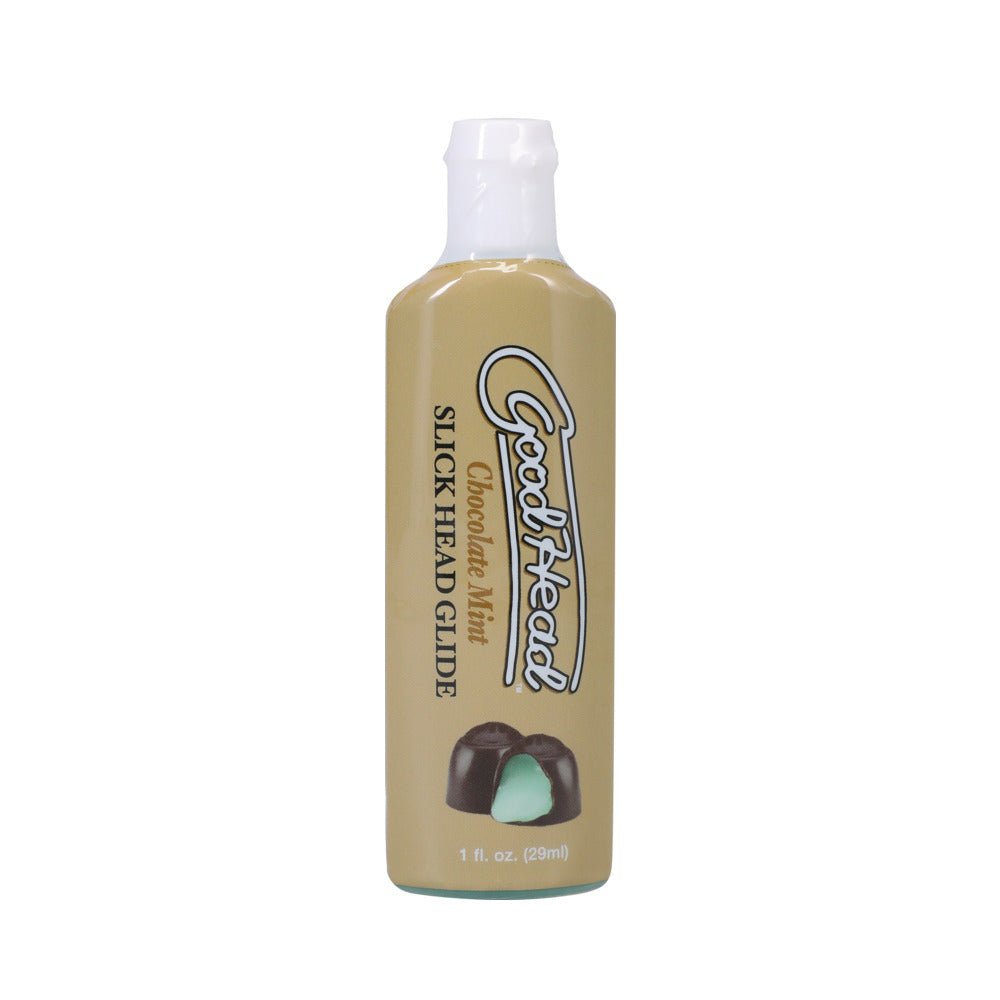 Goodhead Slick Head Glide Chocolate 5 Pack 1 Oz. Chocolate Mint, Dark Chocolate, White Chocolate, Ch