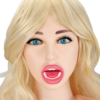 Luvdollz Remote-controlled Life-size Blonde Blow-up Blowjob Doll