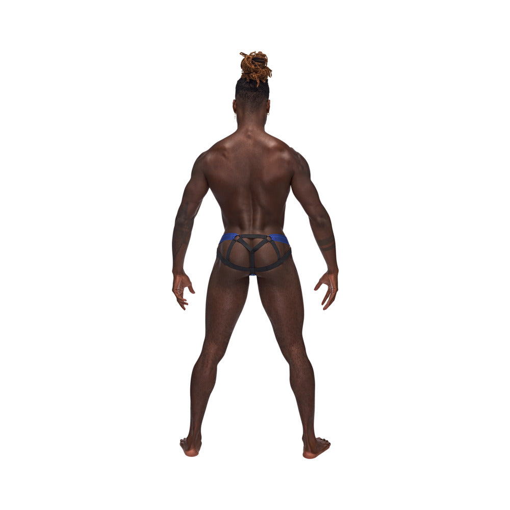 Mp Sexagon Strappy Ring Jock Royal L/xl