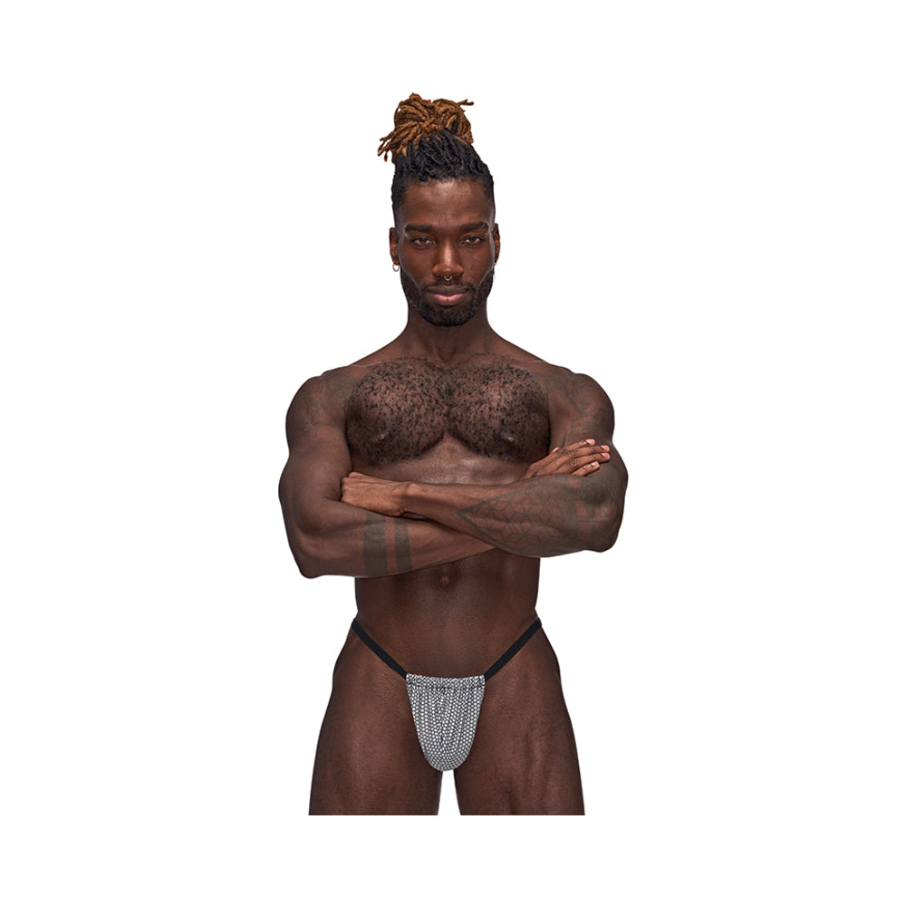 Mp Sexagon Posing Strap Gray 1s