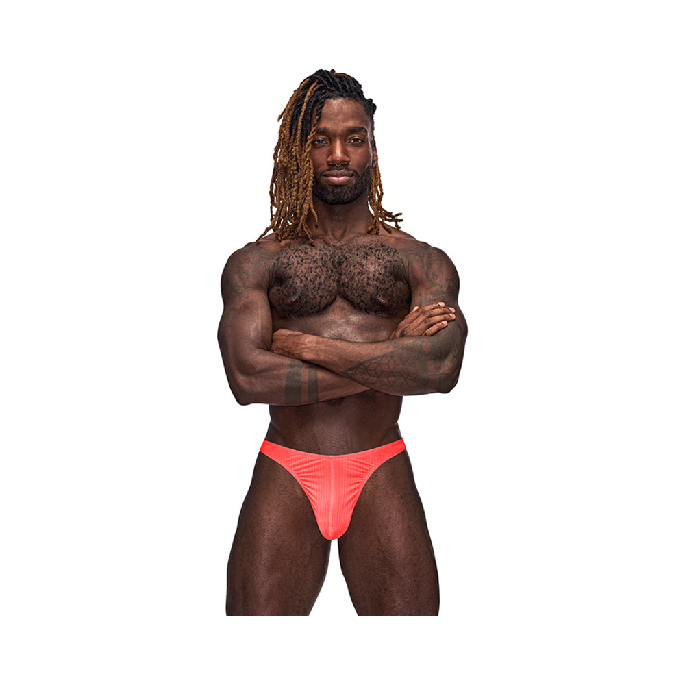 Mp Barely There Bong Thong Coral L/xl