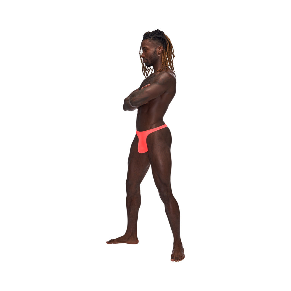 Mp Barely There Bong Thong Coral L/xl