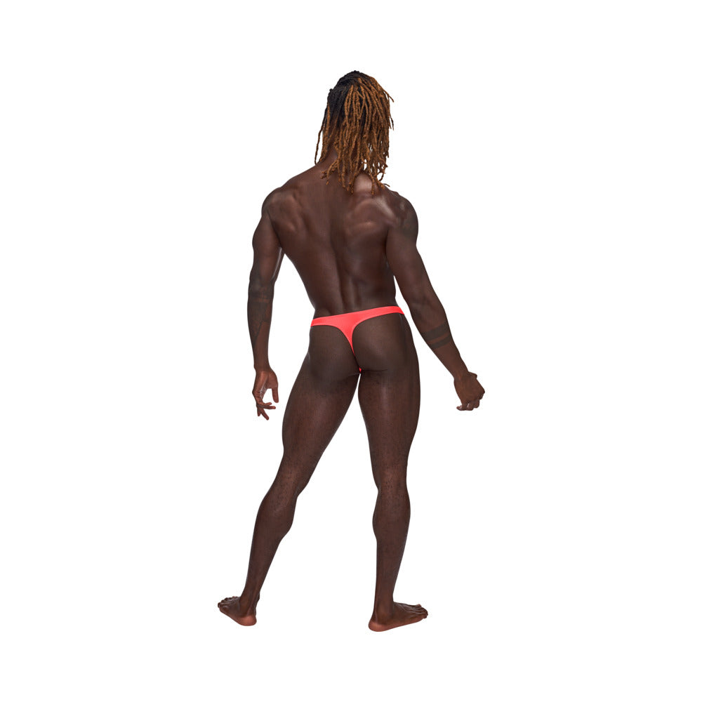 Mp Barely There Bong Thong Coral L/xl