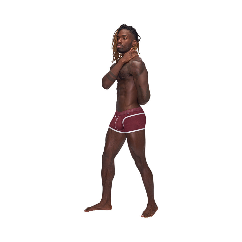 Mp Sport Mesh Sport Mini Short Burgundy S