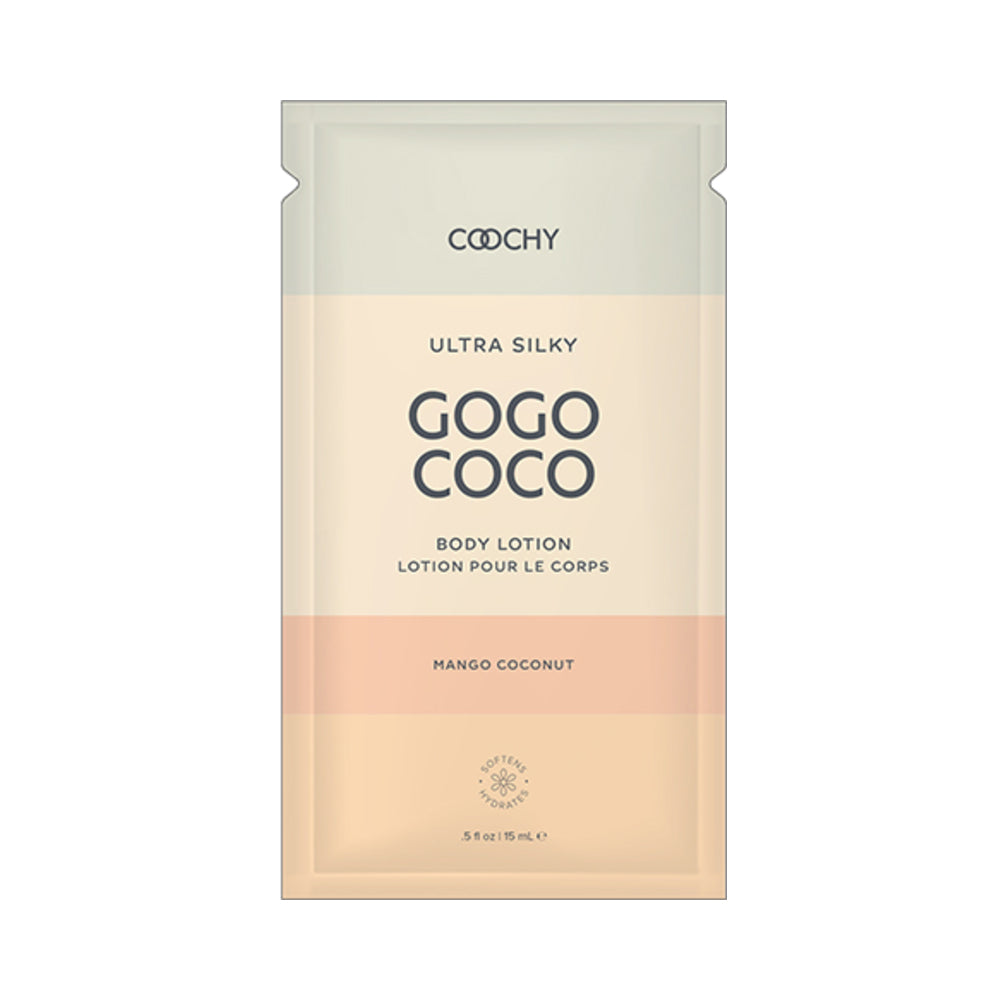 Coochy Ult Lotion Man Coco .35oz Foil 24