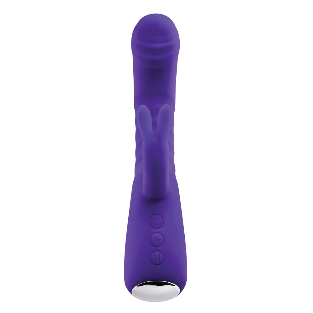 Adam & Eve Eve's Posh Thrusting Warming Rabbit - Purple