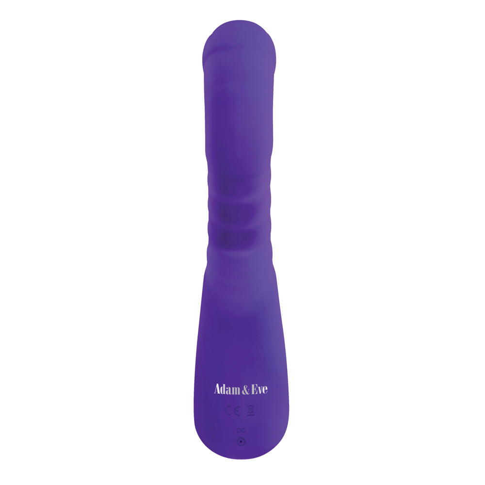 Adam & Eve Eve's Posh Thrusting Warming Rabbit - Purple