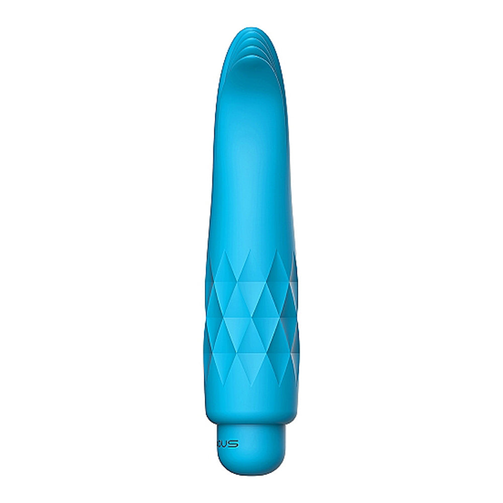 Luminous Zoe Abs Bullet With Silicone Sleeve 10 Speeds Turquoise