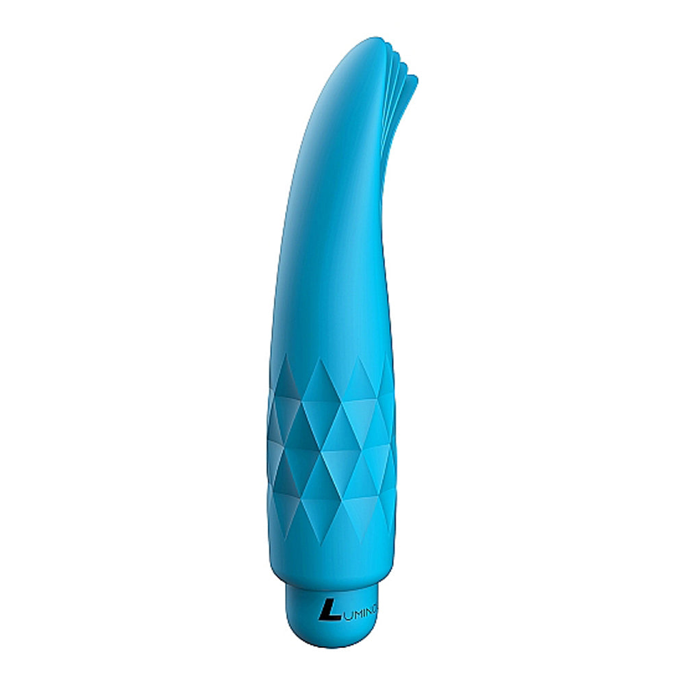 Luminous Zoe Abs Bullet With Silicone Sleeve 10 Speeds Turquoise