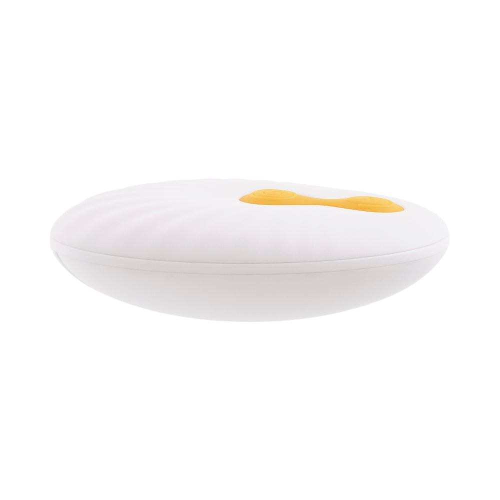 Gender X Sweet Embrace Vibrator And Strap-on Harness Yellow
