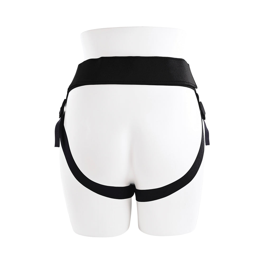Gender X Sweet Embrace Vibrator And Strap-on Harness Yellow