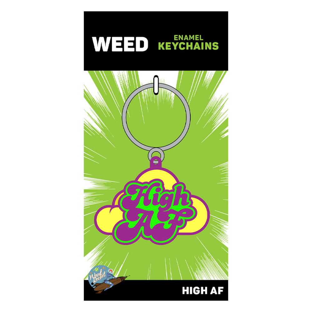 Weed Keychain High Af