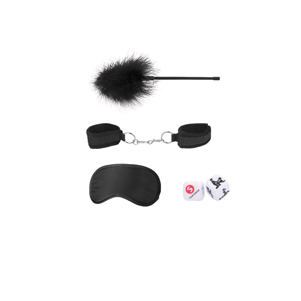 Ouch! Black & White  Introductory Bondage Kit #2 Black