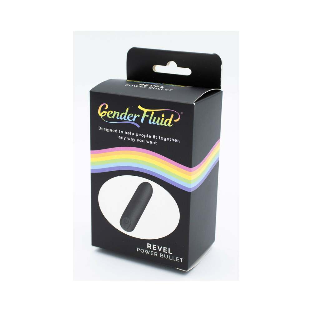 Gender Fluid Revel Power Bullet Matte Black