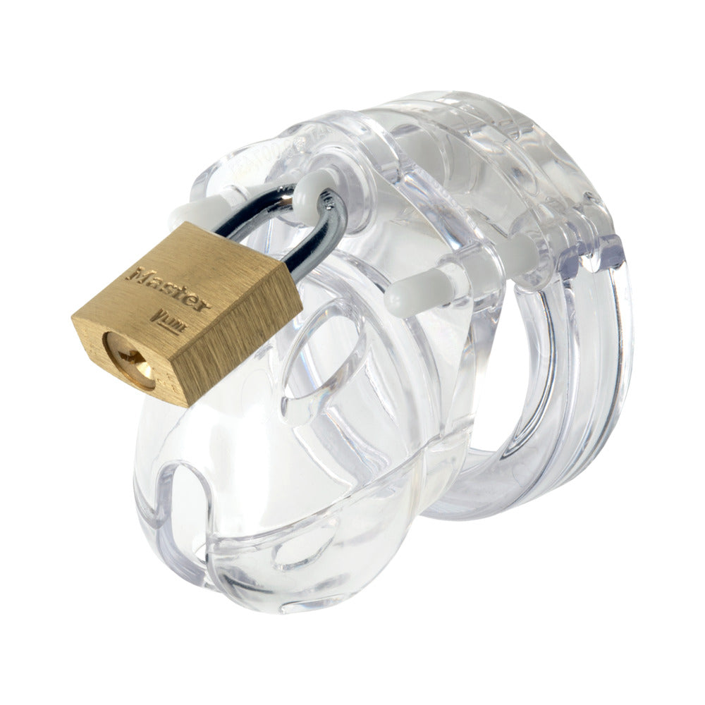 Mini Me Clear Male Chastity 1.25" Length